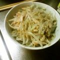 o０まりま０o's cooksnap of when they made 韓国料理—豆もやしと鶏のナムル.