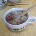 クックI7I5L1☆'s cooksnap of when they made ポカポカ温まる♡大根と梅干しのお吸い物.
