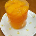 おかちゃんキッチン's cooksnap of when they made そのまんまみかんの缶詰め寒天‼.