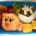 marimarimarippe's cooksnap of when they made 星のカービィとメタナイト★お弁当キャラ弁.