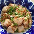 chachana's cooksnap of when they made ■えのきと鶏のササミの韓国風和え物！.