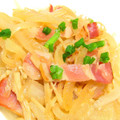 miino's cooksnap of when they made 大根とベーコンの中華炒め.