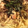 lovemojo's cooksnap of when they made 麺つゆ使って牛肉と牛蒡の和風スパ.