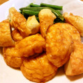 月見なっとう's cooksnap of when they made ✿魚河岸揚げと竹輪のおでん風煮✿.