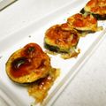 yunarukiyo's cooksnap of when they made ナスとトマトのチーズ焼き✧.
