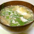 そらてんママ's cooksnap of when they made 簡単☆ニラと卵のお汁♪.