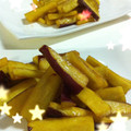 えちこさん's cooksnap of when they made 大好きっ☆簡単さつま芋のきんぴら♪.