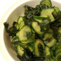 えびえびたん's cooksnap of when they made **ｷｭｳﾘとﾜｶﾒの和え物**.