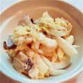 みかんの花咲く丘's cooksnap of when they made 白菜といかのピリマヨサラダ.