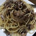 ぱぴぷぺぽち's cooksnap of when they made マッシュルーム嫌いさん必見！パスタ。.