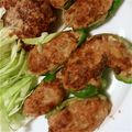 なあれん's cooksnap of when they made めちゃうま☆ピーマンの肉詰め☆.