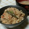 painwood's cooksnap of when they made 具沢山☆山菜入り炊き込みご飯.