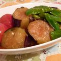 rie-tin's cooksnap of when they made 揚げナスのケチャ甘酢浸し.