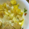 景まま's cooksnap of when they made おすすめ！鶏肉とさつまいものチーズ焼き.