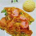 みつこ姉's cooksnap of when they made ☆クリチーマッシュ＆ポパイオムレツ☆.