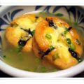 蓮の華's cooksnap of when they made がんもオクラチーズのせあんかけ.