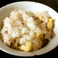 シャナエ's cooksnap of when they made 炊飯器にいれるだけ★簡単おいしい栗ごはん.