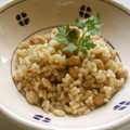 Arsinda's cooksnap of when they made 捨てないで～ひよこ豆の煮汁とひよこ豆ご飯.