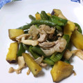 宗リンリン's cooksnap of when they made さつまいもと豚肉の甘辛炒め☆.