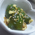 yuri＠まま's cooksnap of when they made 簡単ピーマンの揚げ浸し.