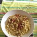 raybanana's cooksnap of when they made きのことベーコンのスパゲティ.