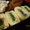 まな竜's cooksnap of when they made 簡単インゲンの卵焼き.