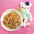 みなみんくっきんぐ's cooksnap of when they made かにのりたまやきそば.