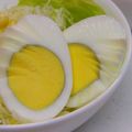 なななな♡MaMa's cooksnap of when they made １０秒で簡単！糸1本で切り口綺麗なゆで卵.