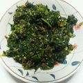 pucyipan's cooksnap of when they made 甘辛味♪大根葉のゴマ鰹ふりかけ.