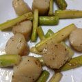 おにかぼちゃ's cooksnap of when they made 帆立とアスパラのレモンバターソテー♪.