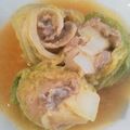 OTnagi's cooksnap of when they made ✾豚肉の白菜ろ～る✾.