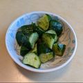 由芽15's cooksnap of when they made やみつき♪悪魔のきゅうりの浅漬け.