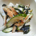 なないろでんしゃ's cooksnap of when they made キュウリとちくわの胡麻和え.
