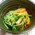hiro_aya's cooksnap of when they made 豆苗の韓国風お浸し✿.