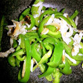 ほのこゆ's cooksnap of when they made ルクエDEピーマンの和え物.