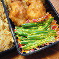 月見なっとう's cooksnap of when they made お弁当に♪いんげんのカレーマヨ和え.