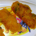 raigetu's cooksnap of when they made ☆かぼちゃとツナのもっちりお焼き☆.