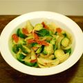 えんだいぶ's cooksnap of when they made 栄養満点♪芽キャベツの胡麻バター炒め.