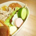 りゅう・しょうママ's cooksnap of when they made ＊お弁当にも！お花見団子＊.