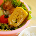 あくろsan's cooksnap of when they made ねぎとオイスターソースでおいしい♪卵焼き.