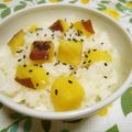bn_yuri's cooksnap of when they made 甘くて美味しい☆さつまいもご飯.