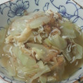 サーフブレイド's cooksnap of when they made キャベツと油揚げの煮びたし.
