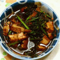 じゅんころりんりん」's cooksnap of when they made 簡単！厚揚げと春菊の味噌炒め.