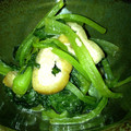 mohicaaan's cooksnap of when they made 小松菜と油揚げの煮浸し☆.