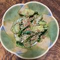 クックP5NNN7☆'s cooksnap of when they made たたき胡瓜の梅ごま風味(胡瓜大量消費).