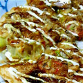 mishelle03's cooksnap of when they made しゃきしゃき♪レタスのお好み焼き.