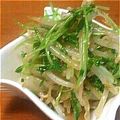 MAYUMIXY's cooksnap of when they made 豆もやしと豆苗の豆豆ナムル.