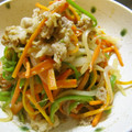 なつ８あき４'s cooksnap of when they made 野菜と豚肉炒め.