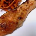＊piko＊'s cooksnap of when they made 鮭のごまみそ焼き.