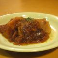 りゅーｓａｎ's cooksnap of when they made おかずになるりんごのベーコン巻きトマト煮.